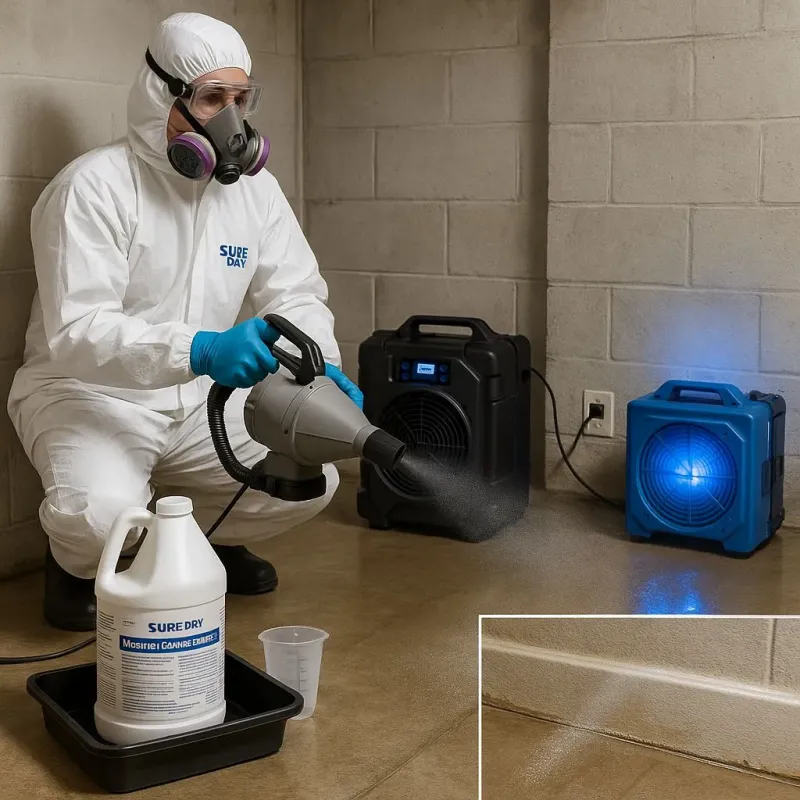 Sanitization and Odor Removal process in Oilton, OK