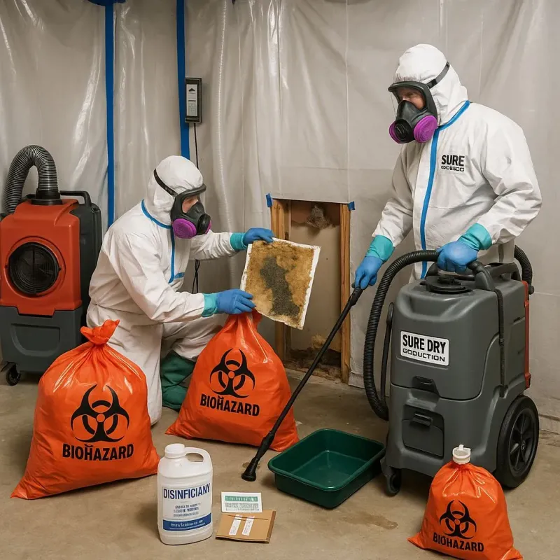 Contaminated Water Handling Protocols process in Oilton, OK