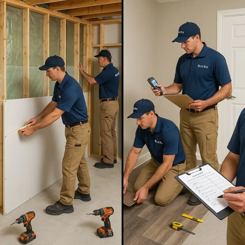 Repairs and Reconstruction process in Oilton, OK